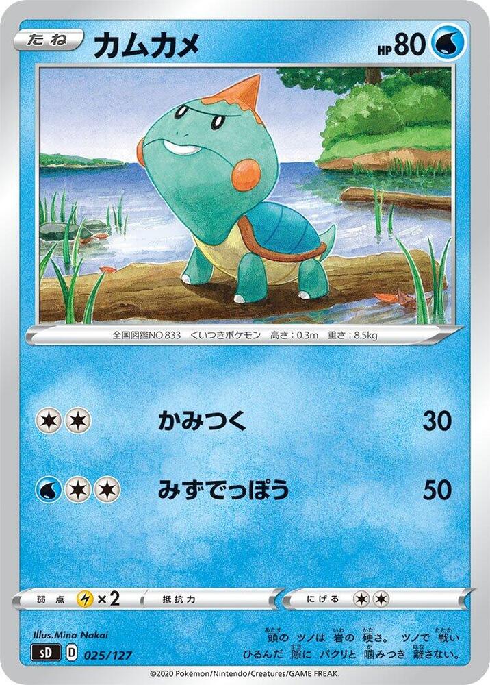 Chewtle (025/127) [sD: V Starter Decks]