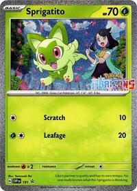 Sprigatito - 191 (191) [SV: Scarlet & Violet Promo Cards]