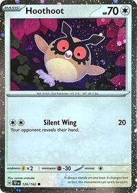 Hoothoot - 126 (Cosmos Holo) (126/162) [Miscellaneous Cards & Products]