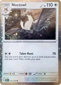 Noctowl - 127 (Cosmos Holo) (127/162) [Miscellaneous Cards & Products]