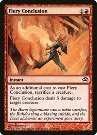 Fiery Conclusion (42) [Planechase 2012]