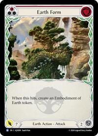Earth Form (Red) (AJV009) [Armory Deck: Jarl Vetreidi]