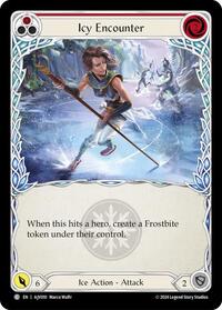 Icy Encounter (Red) (AJV010) [Armory Deck: Jarl Vetreidi]