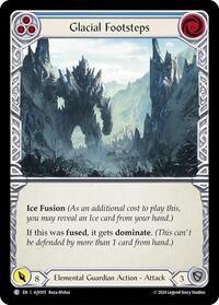 Glacial Footsteps (Blue) (AJV015) [Armory Deck: Jarl Vetreidi]