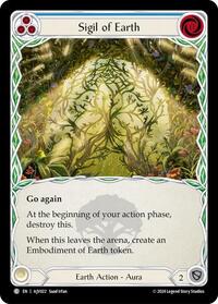 Sigil of Earth (AJV022) [Armory Deck: Jarl Vetreidi]