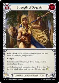 Strength of Sequoia (Blue) (AJV023) [Armory Deck: Jarl Vetreidi]