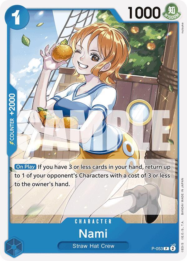 Nami (P-053) (Reprint) (P-053) [Premium Booster -The Best-]
