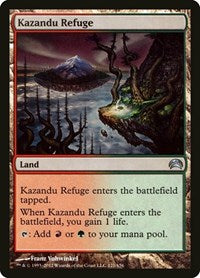Kazandu Refuge (121) [Planechase 2012]