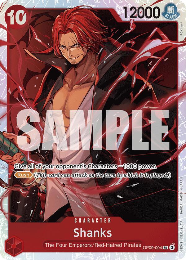 Shanks (004) (OP09-004) [Emperors in the New World]