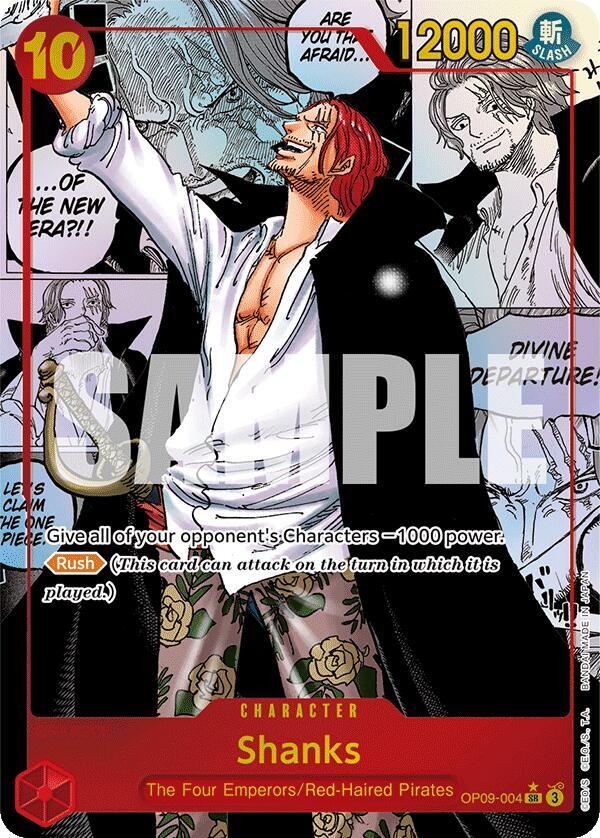 Shanks (004) (Manga) (OP09-004) [Emperors in the New World]