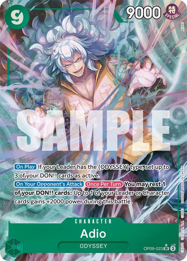 Adio (Parallel) (OP09-023) [Emperors in the New World]
