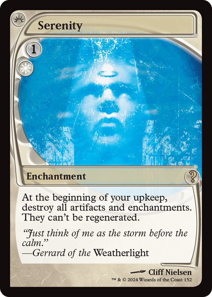 Serenity (Future Sight) (MB2-152) - Mystery Booster 2 Foil