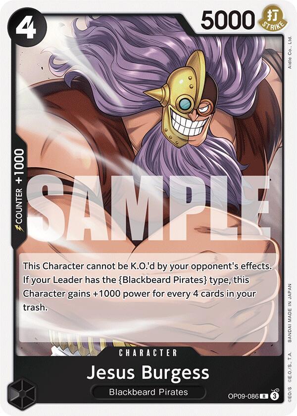 Jesus Burgess (OP09-086) [Emperors in the New World]