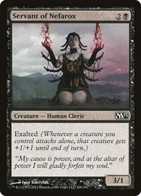 Servant of Nefarox (108) [Magic 2013 (M13)]