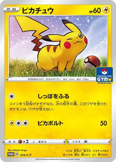 Pikachu - 024/S-P (024/S-P) [S-P: Sword & Shield Promos]