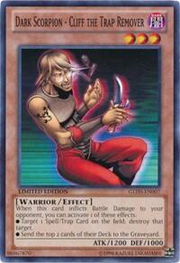 Dark Scorpion - Cliff the Trap Remover (GLD5-EN007) [Gold Series: Haunted Mine]