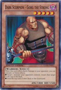 Dark Scorpion - Gorg the Strong (GLD5-EN011) [Gold Series: Haunted Mine]