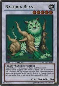 Naturia Beast (GLD5-EN032) [Gold Series: Haunted Mine]