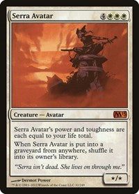 Serra Avatar (32) [Magic 2013 (M13)]