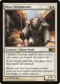 Rhox Faithmender (29) [Magic 2013 (M13)]