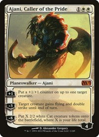 Ajani, Caller of the Pride (1) [Magic 2013 (M13)]
