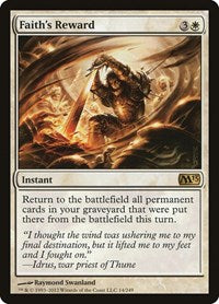 Faith's Reward (14) [Magic 2013 (M13)]