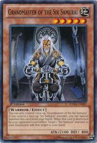 Grandmaster of the Six Samurai (SDWA-EN002) [Structure Deck: Samurai Warlords]