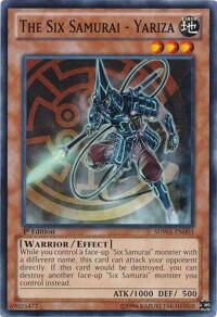 The Six Samurai - Yariza (SDWA-EN003) [Structure Deck: Samurai Warlords]