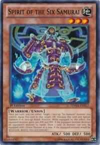 Spirit of the Six Samurai (SDWA-EN012) [Structure Deck: Samurai Warlords]