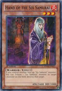 Hand of the Six Samurai (SDWA-EN015) [Structure Deck: Samurai Warlords]