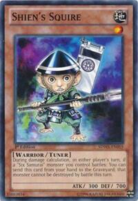 Shien's Squire (SDWA-EN019) [Structure Deck: Samurai Warlords]