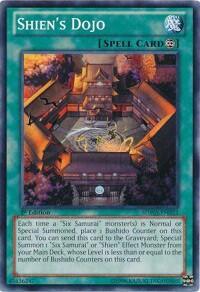 Shien's Dojo (SDWA-EN032) [Structure Deck: Samurai Warlords]