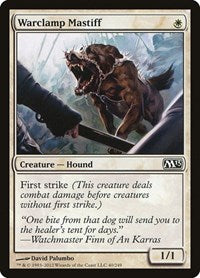 Warclamp Mastiff (40) [Magic 2013 (M13)]