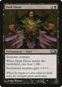 Dark Favor (86) [Magic 2013 (M13)]