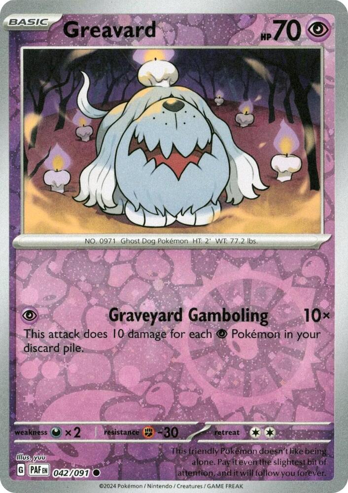 Greavard - 042/091 (042/091) [Miscellaneous Cards & Products]
