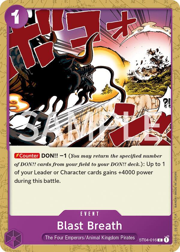 Blast Breath (ST04-016) [Revision Pack Cards]