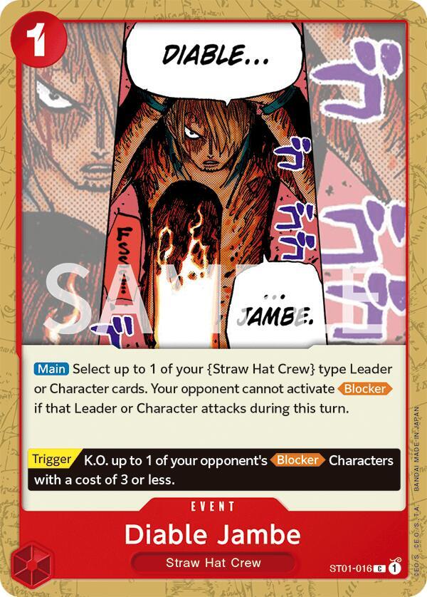 Diable Jambe (ST01-016) [Revision Pack Cards]