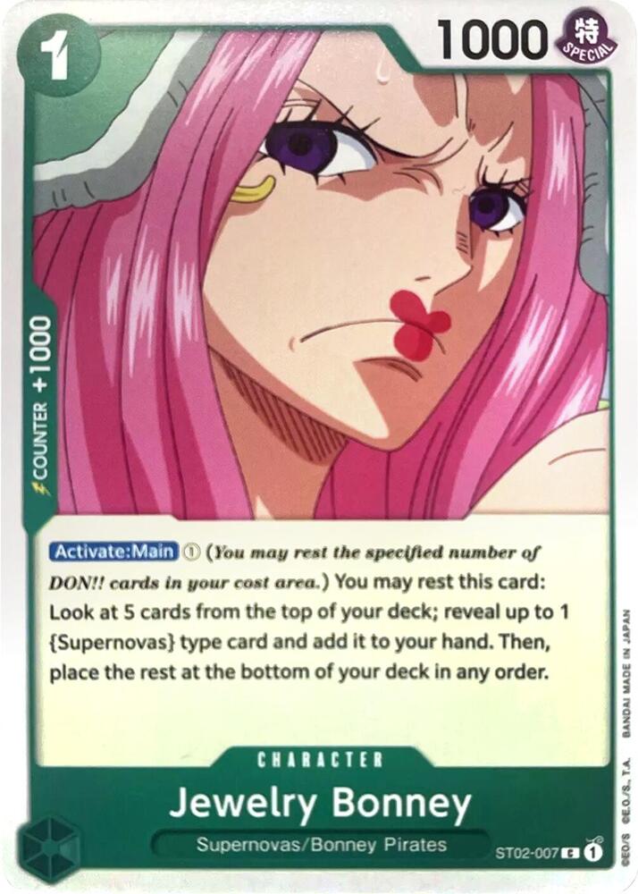 Jewelry Bonney (ST02-007) [Revision Pack Cards]
