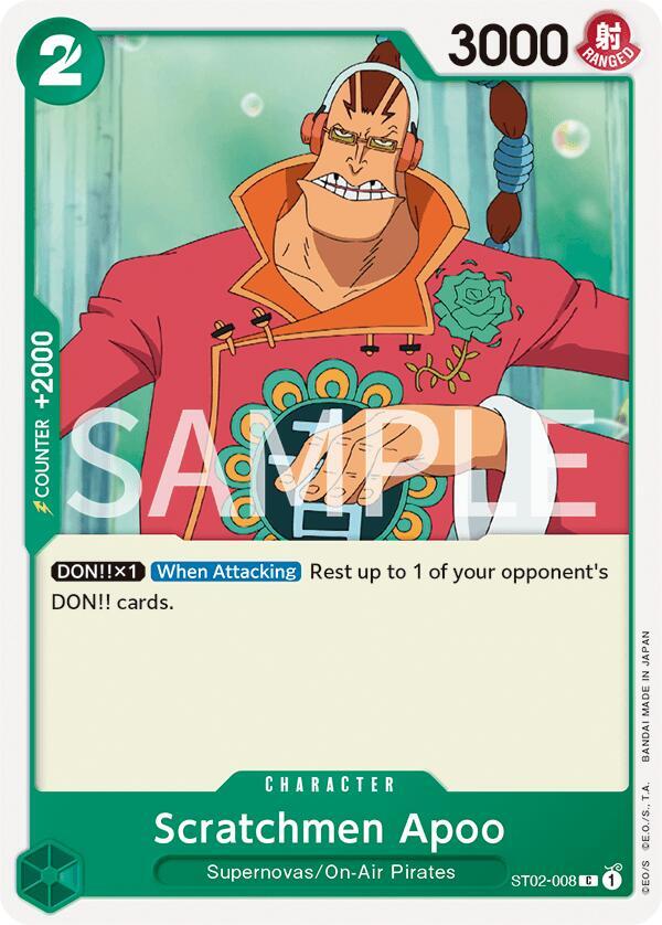 Scratchmen Apoo (ST02-008) [Revision Pack Cards]