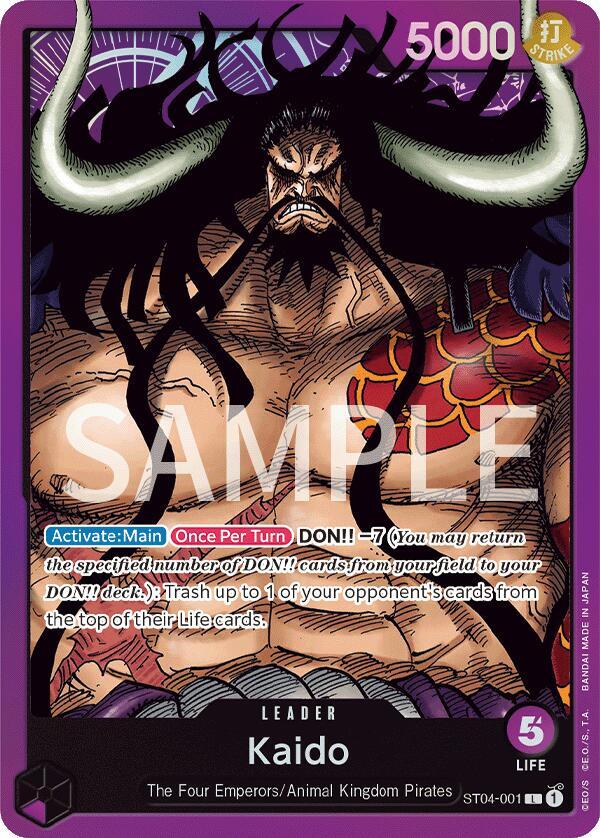 Kaido (001) (ST04-001) [Revision Pack Cards]