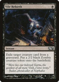 Vile Rebirth (115) [Magic 2013 (M13)]