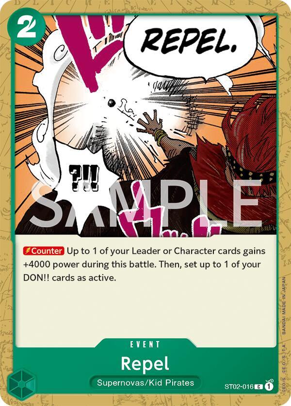 Repel (ST02-016) [Revision Pack Cards]