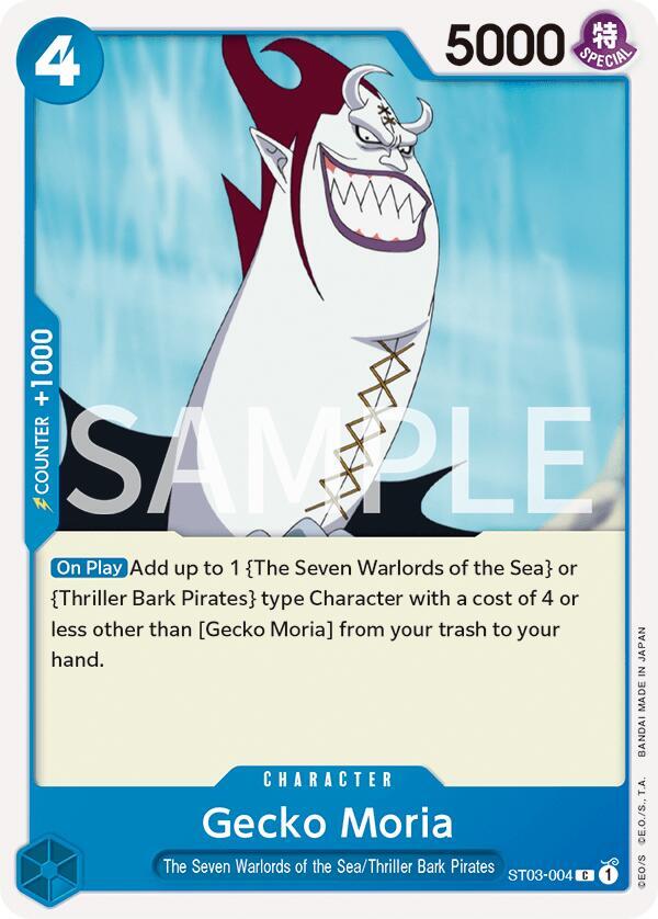 Gecko Moria (ST03-004) [Revision Pack Cards]