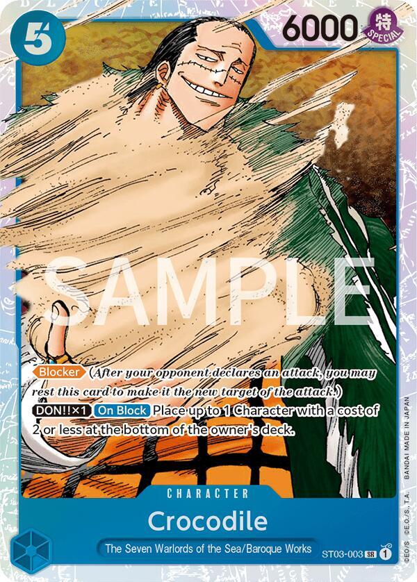 Crocodile (003) (ST03-003) [Revision Pack Cards]