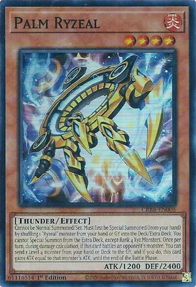 Palm Ryzeal (SR) (CRBR-EN005) [Crossover Breakers]