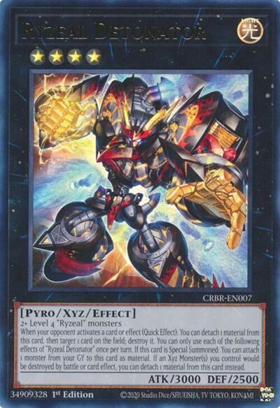Ryzeal Detonator (CRBR-EN007) [Crossover Breakers]