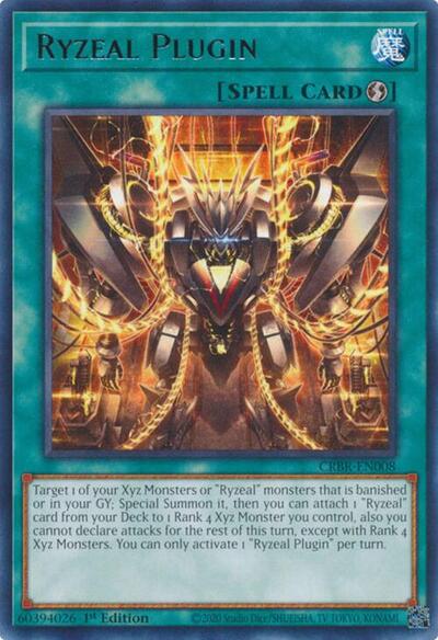 Ryzeal Plugin (CRBR-EN008) [Crossover Breakers]