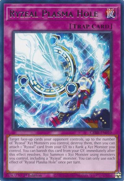 Ryzeal Plasma Hole (CRBR-EN010) [Crossover Breakers]