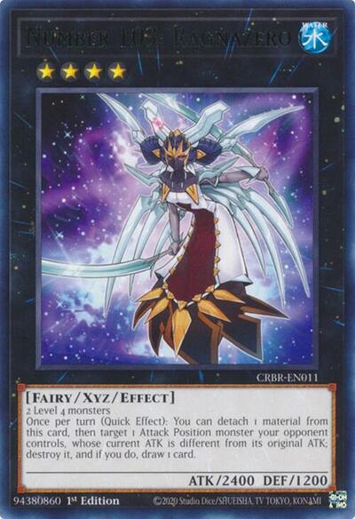 Number 103: Ragnazero (CRBR-EN011) [Crossover Breakers]