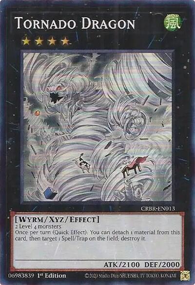 Tornado Dragon (SR) (CRBR-EN013) [Crossover Breakers]